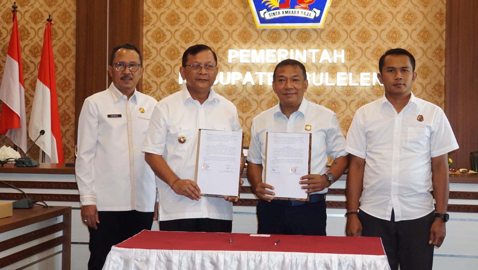 Penandatanganan Nota Kesepakatan Pemkab–Kejari Buleleng, Langkah Nyata Menuju Good and Clean Governance