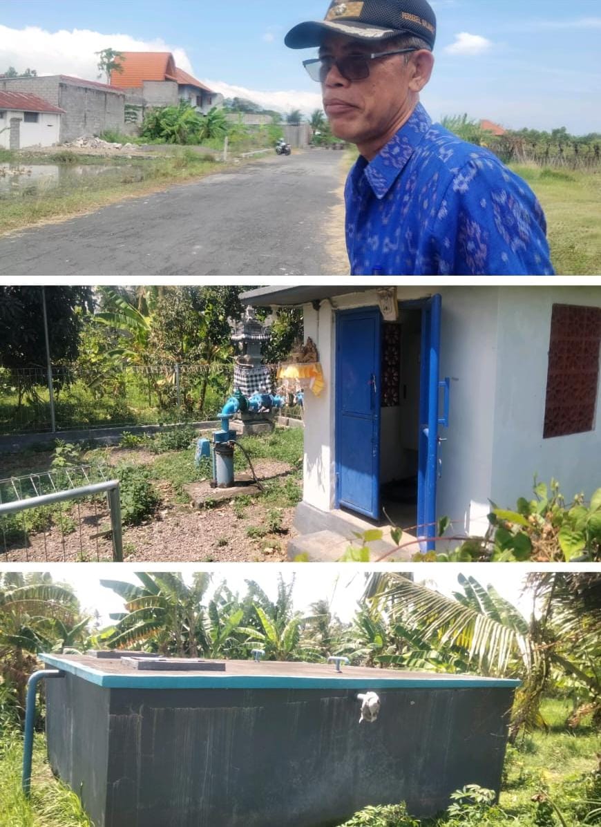 Atasi Krisis Air Bersih, Seorang Warga Hibah Tanah Miliknya Untuk Desa