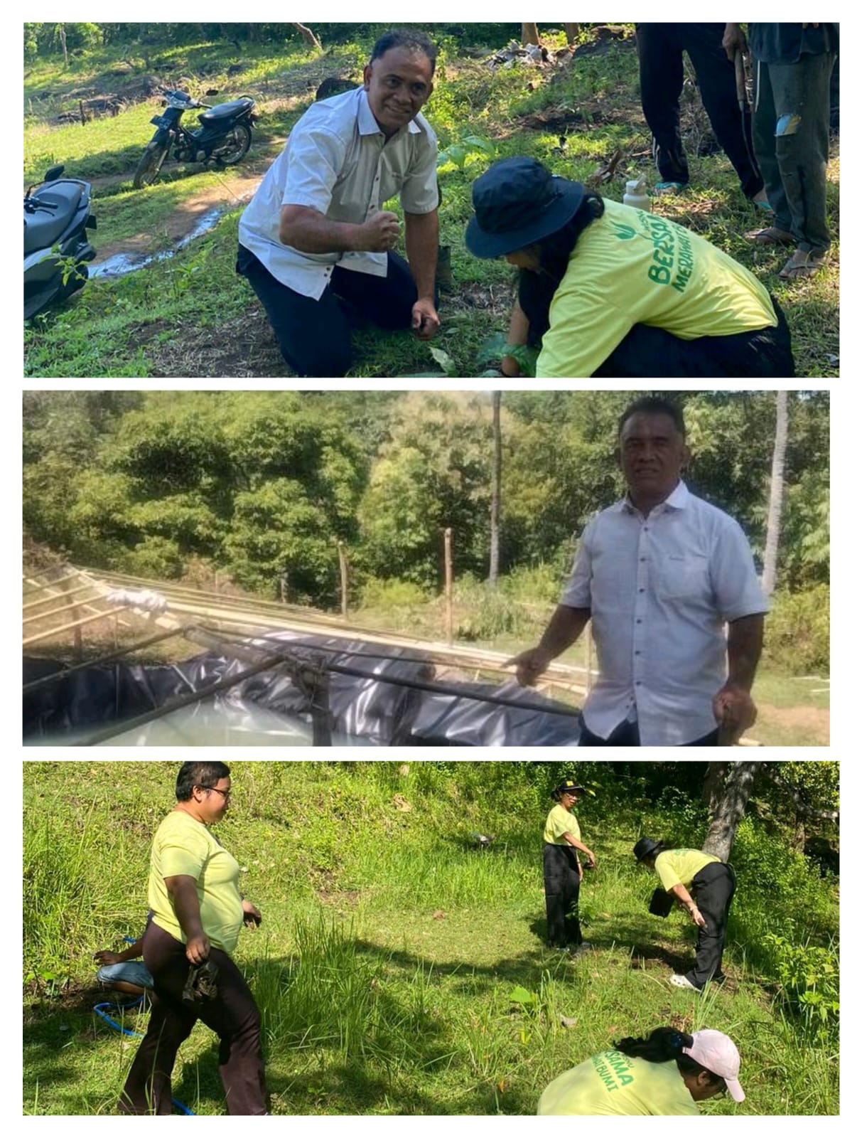 Mengintip Sang Motivator Pecinta Lingkungan Asal Desa Tigawasa Terobsesi Menanam 1000 Pohon