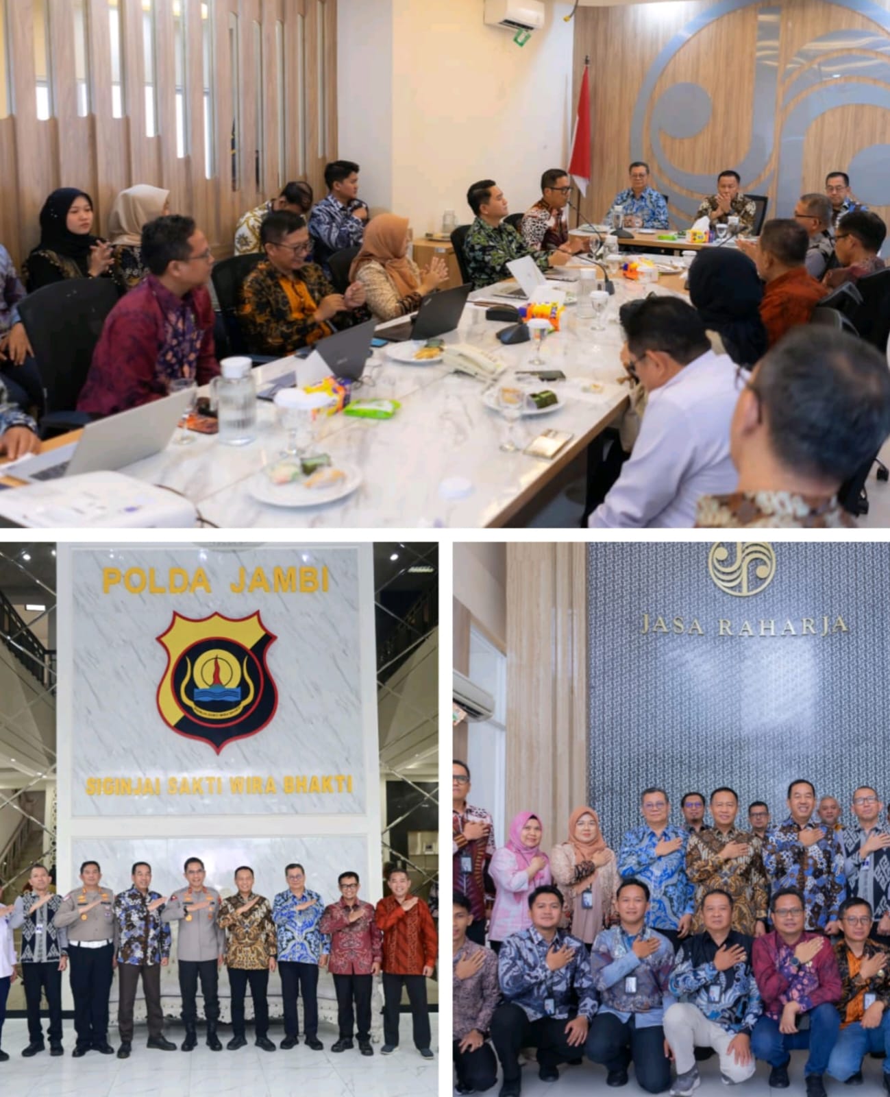 Jasa Raharja Perkuat Ekosistem Pelayanan melalui Sinergi denganPemprov dan Polda Jambi