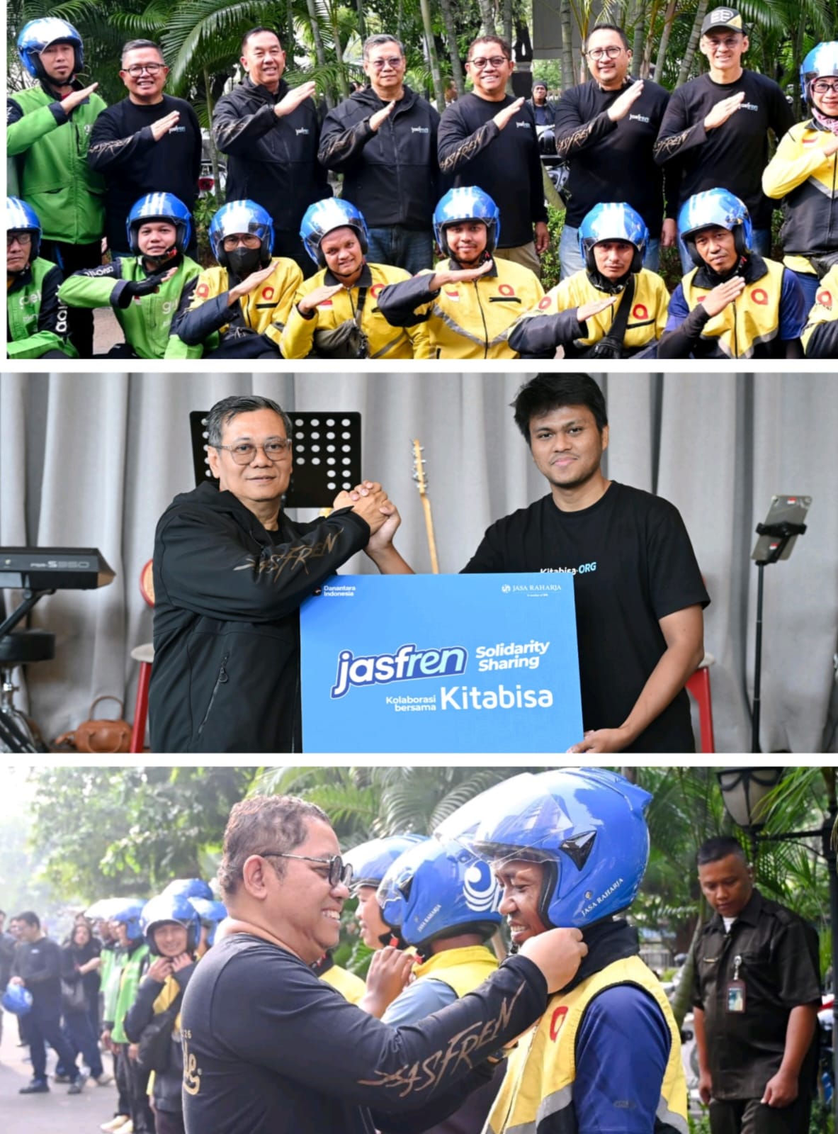 The Jasfren Ride, Jasa Raharja Ajak Masyarakat Berkendara Aman, Berbagi, dan Peduli Keselamatan